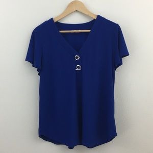 Royal Blue Top